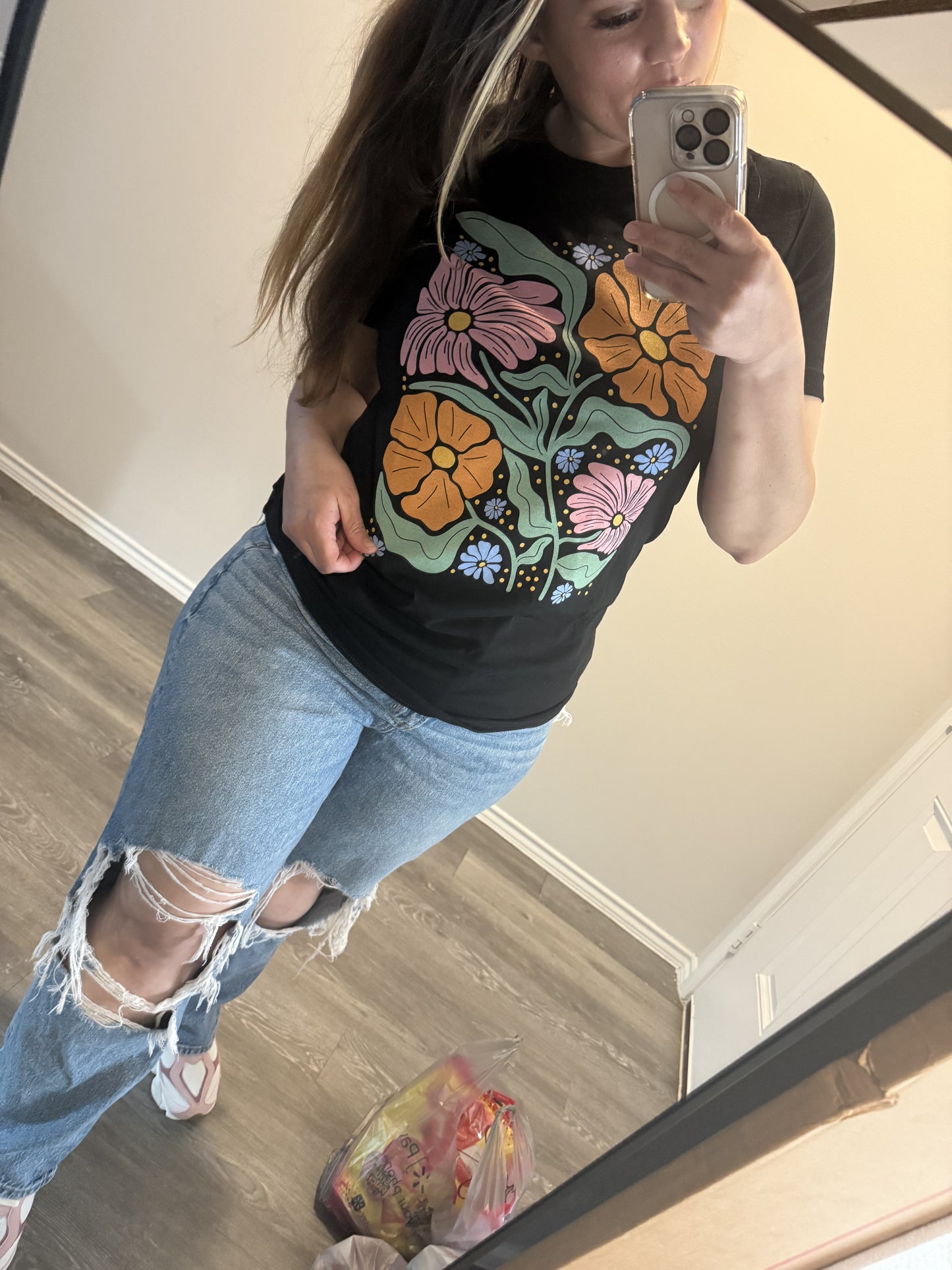Floral Boho Tee